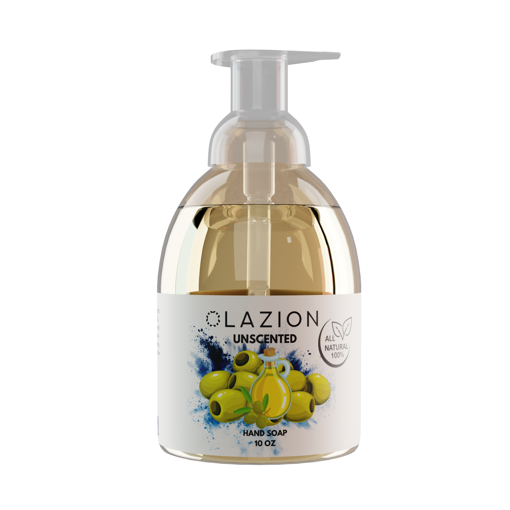 Unscented All Natural Foaming Hand Soap