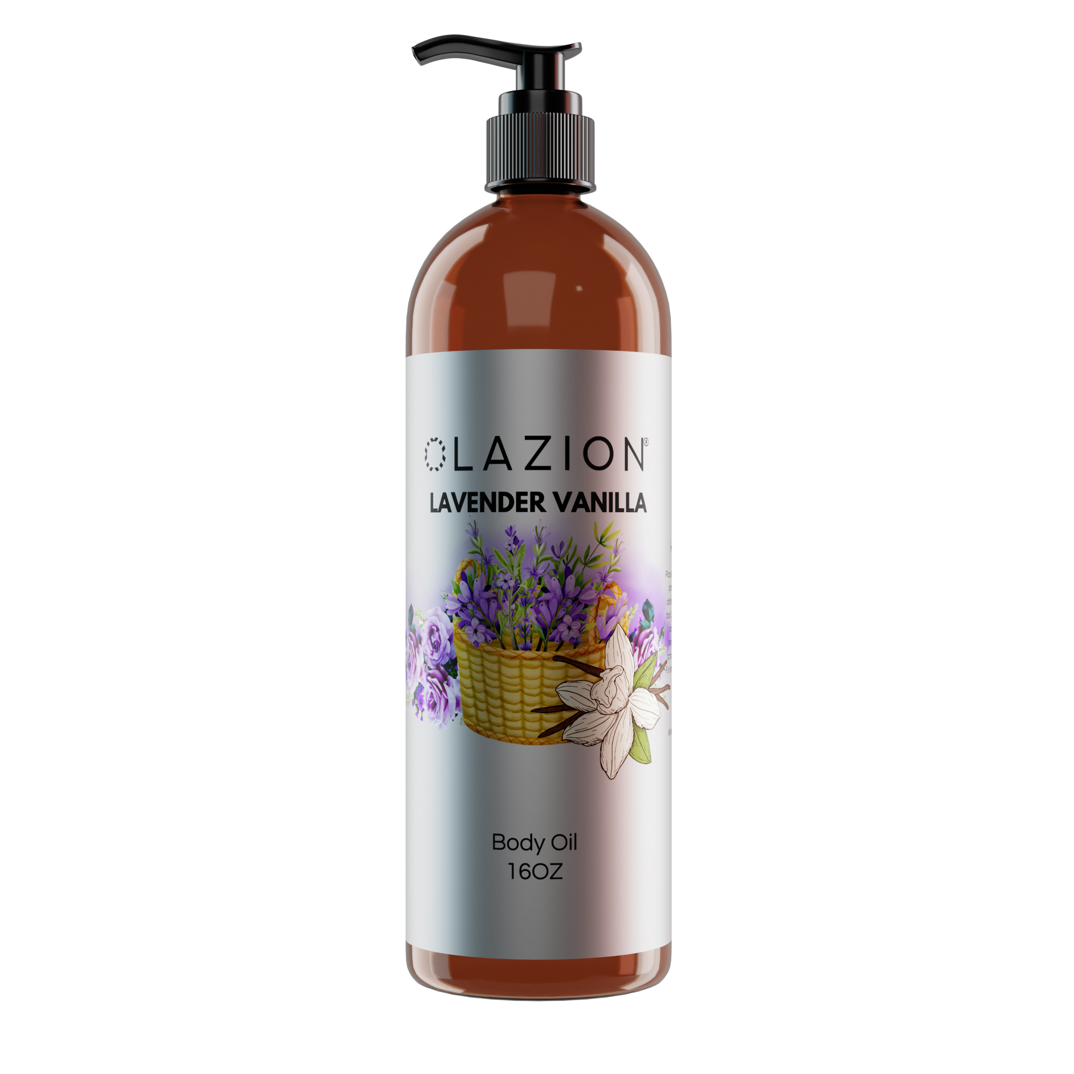 Lavender Vanilla Body Oil 16 Fl OZ