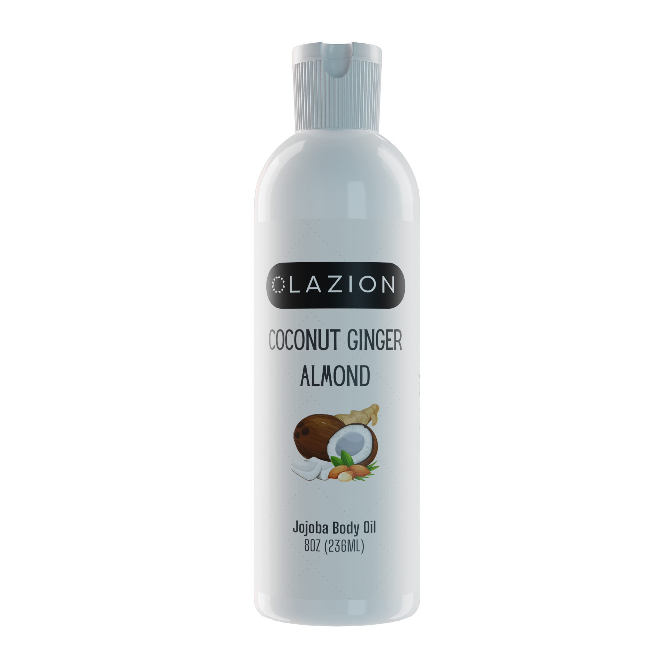 Coconut Ginger Almond All Natural Body Oil