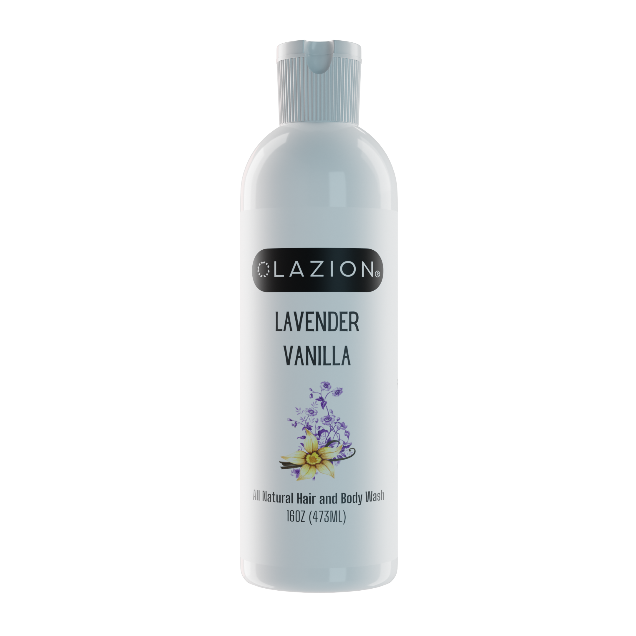 Lavender Vanilla Vegan Moisturizing Hair and Body Wash