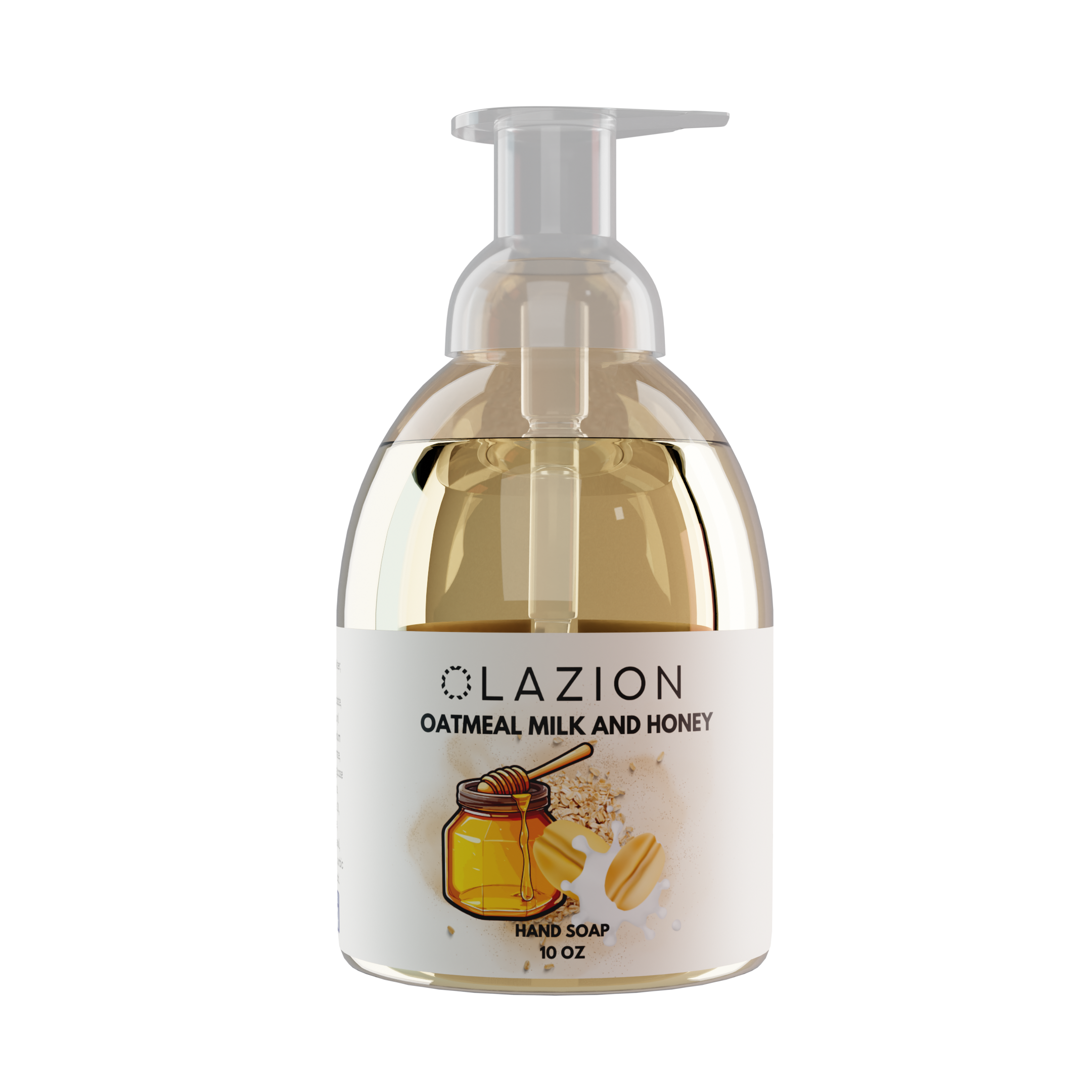 Oatmeal Milk and Honey Natural Vegan Foaming Hand Soap